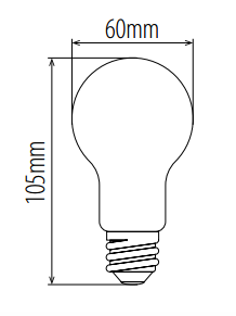 LED žárovka LED EYE 360 6W CW obr2