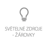 Světelné zdroje - žárovky