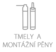 Tmely a montážní pěny